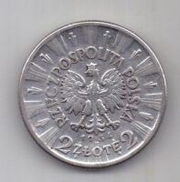 2 злотых 1934 г. XF. Польша