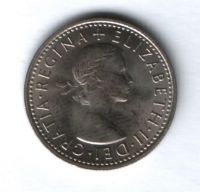6 пенсов 1967 г. Великобритания AUNC