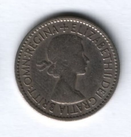 6 пенсов 1953 г. Великобритания
