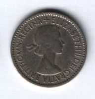 6 пенсов 1953 г. Великобритания