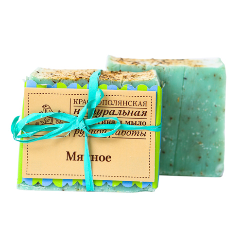 Мыло органическое "Мятное",  100 гр