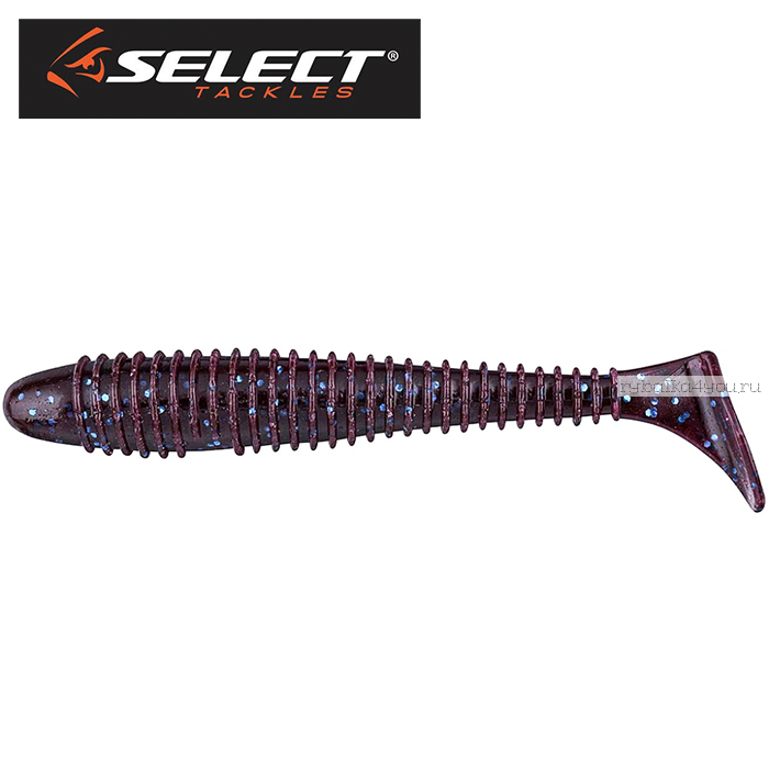 Приманка Select Fatfish 3.8" цвет:010 / 95 мм/упаковка 5 шт