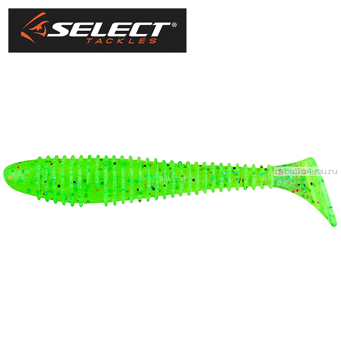 Приманка Select Fatfish 3.8" цвет:050 / 95 мм/упаковка 5 шт