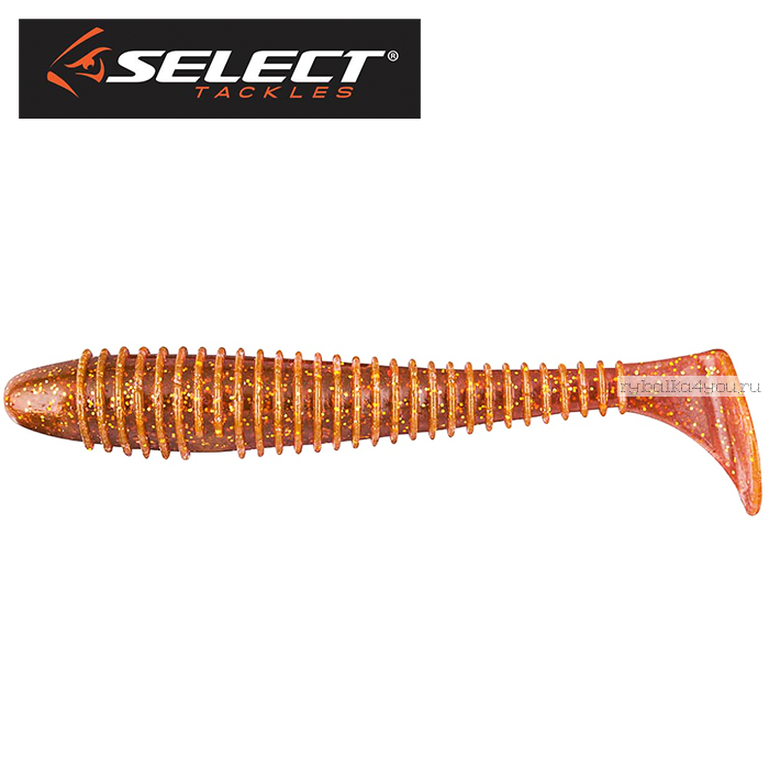 Приманка Select Fatfish 3.8" цвет:999 / 95 мм/упаковка 5 шт