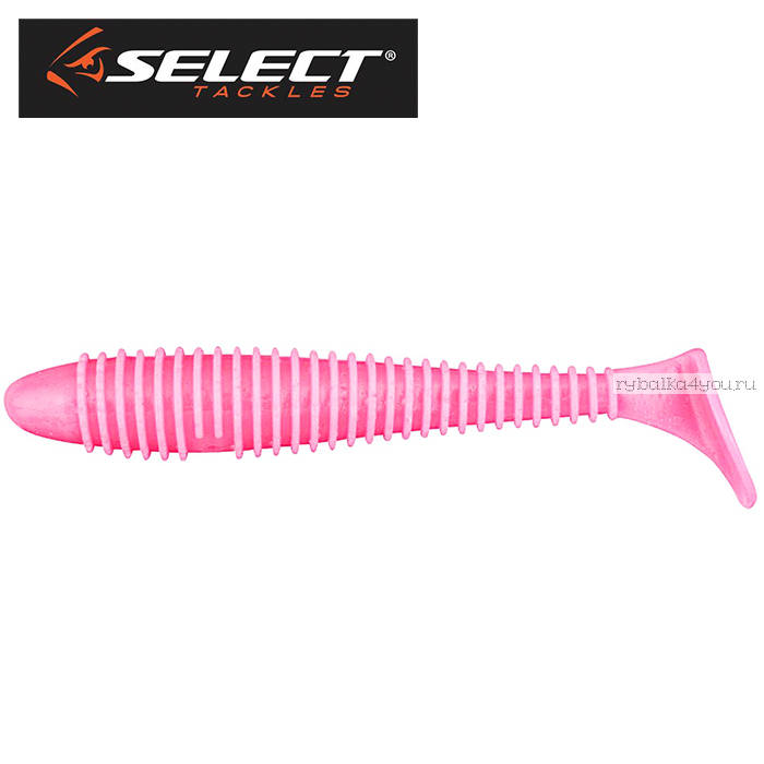 Приманка Select Fatfish 3.8" цвет:PA44 / 95 мм/упаковка 5 шт