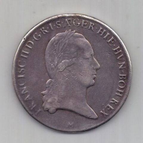 1 талер 1794 г. Милан. Италия. Австрия