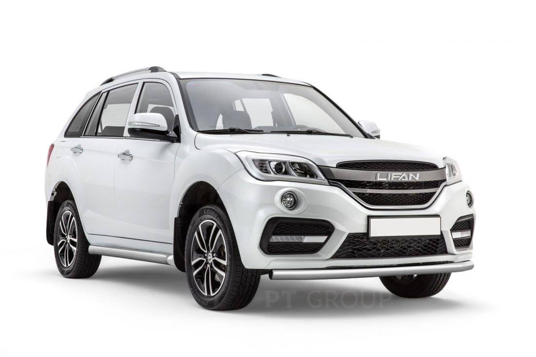 Защита переднего бампера одинарная D63мм (НПС) LIFAN X60 2017-