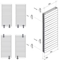 Royal Thermo Tower Bianco Traffico (схема)