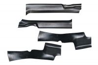 Накладки на ковролин (ABS) (4 шт) RENAULT Duster 2012- /NISSAN Terrano 2014-