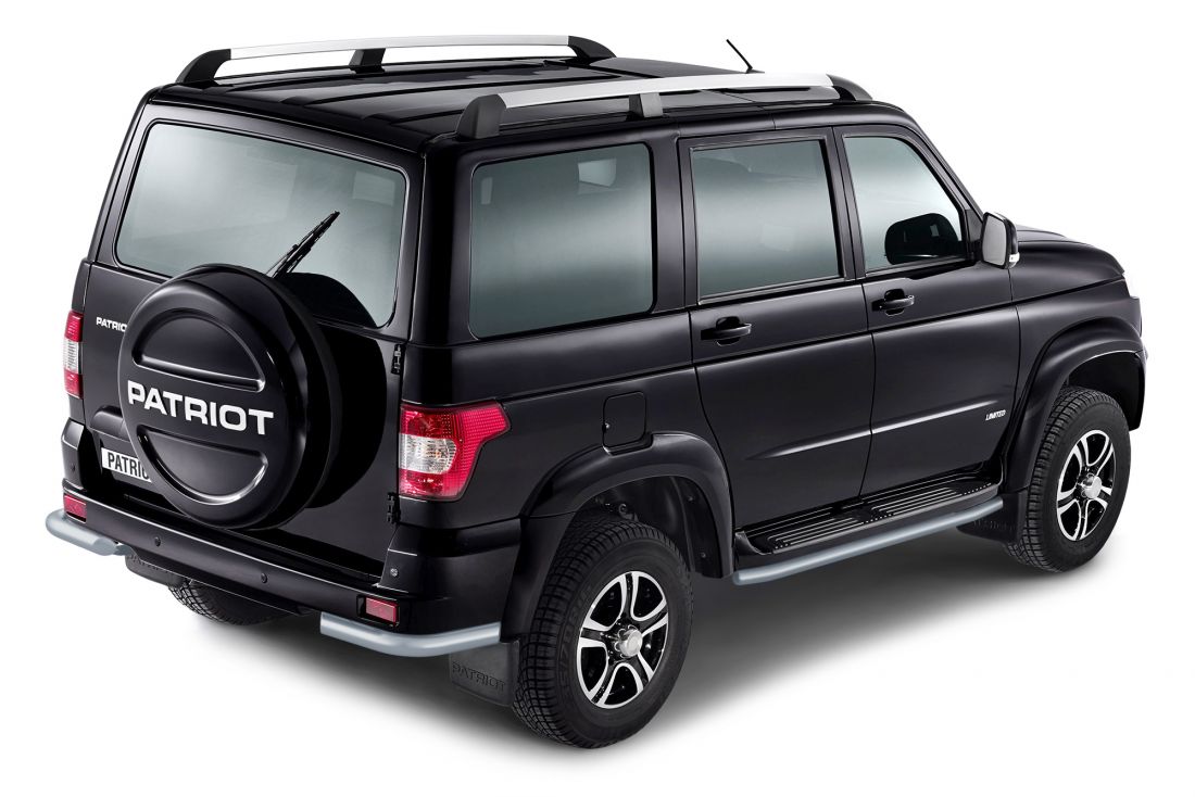 Защита порогов окантовка D51мм (ППК) UAZ Patriot 2014-