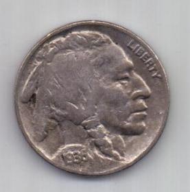 5 центов 1936 г. XF США