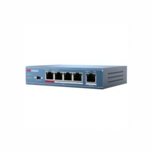 PoE-коммутатор Hikvision DS-3E0105P-E с 4 PoE-портами