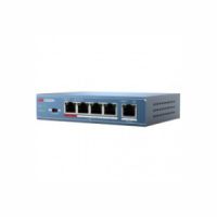 PoE-коммутатор Hikvision DS-3E0105P-E с 4 PoE-портами