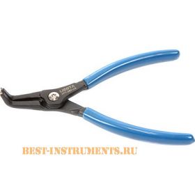 APT-38014B Съемник стопорных колец усиленный, разжим, загнутый 180 мм Licota