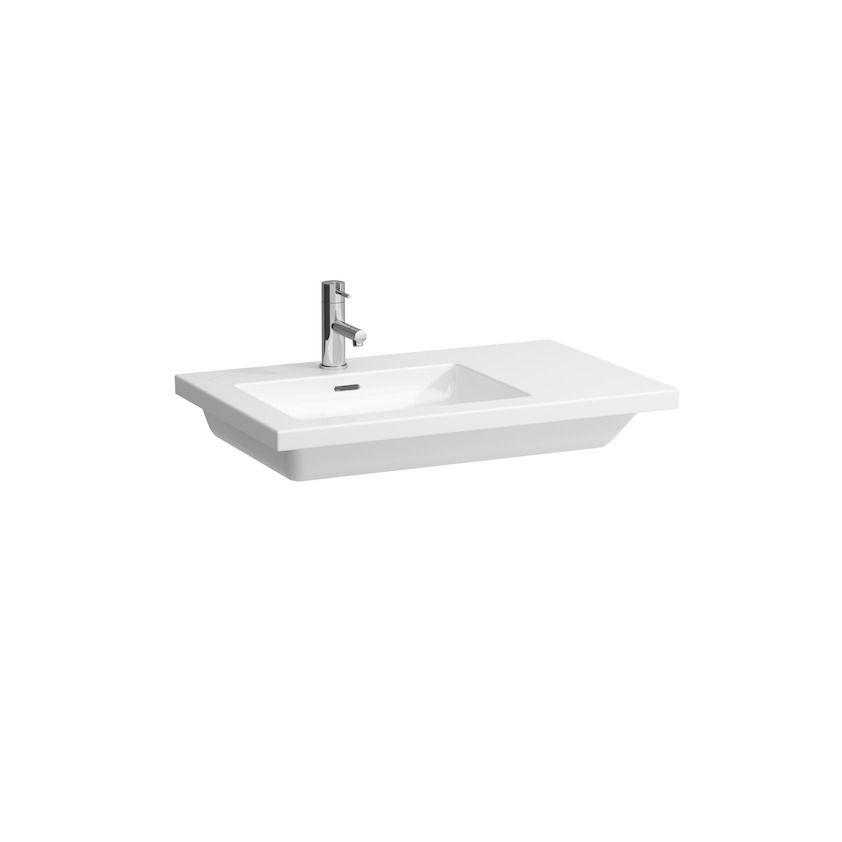 Изображение Раковина Laufen Living Square с правым крылом 75х48