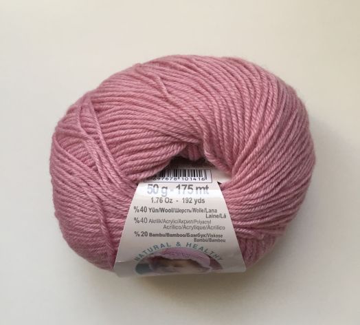 BABY WOOL (ALIZE) 161-пудра