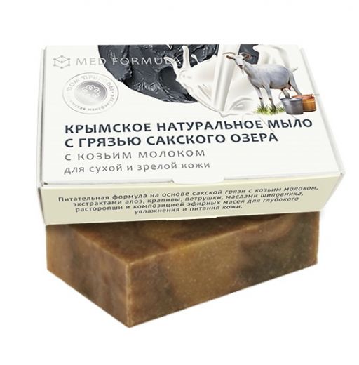 Натуральное мыло MED formula «На козьем молоке»