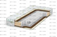 Матрас Everest Рестфом бикокос 20 S1000