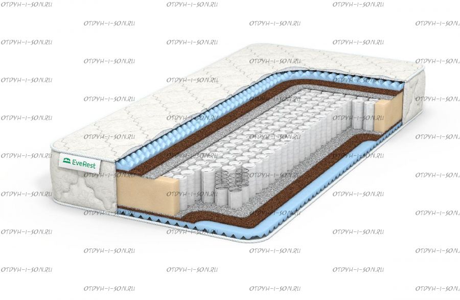 Матрас Everest Рестфом массаж хард TFK