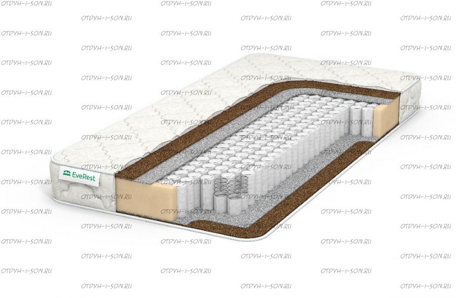 Матрас Everest Хард бикокос 10 TFK