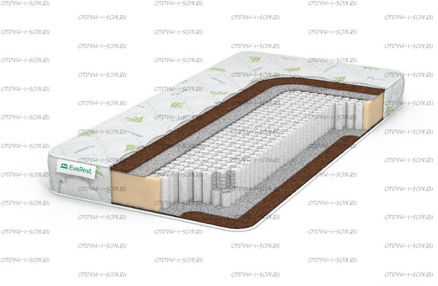 Матрас Everest Хард кокос 10 S1000