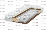 Матрас Everest Рестфом бикокос S1000