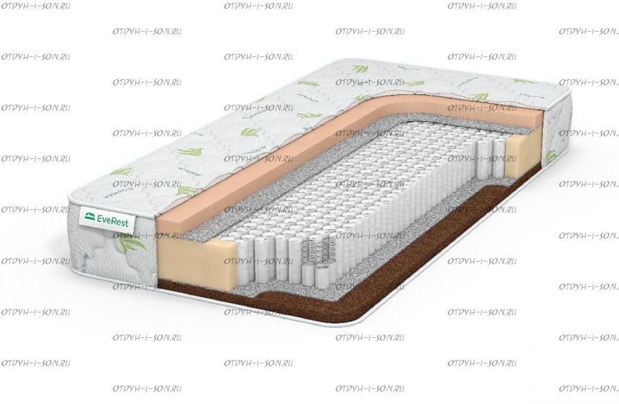 Матрас Everest Кокос мемори S1000