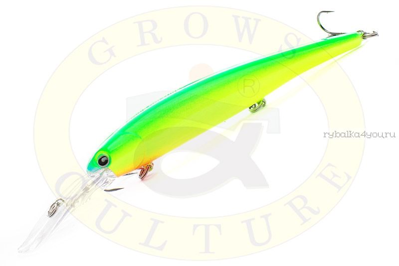 Воблер Grows Culture Bandits Walleye Deep 120мм, 17.5гр / цвет:   2#