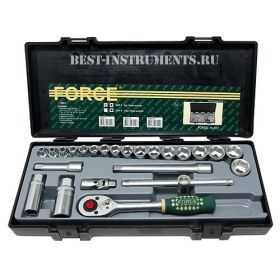 3251-5 Набор головок 3/8" FORCE, 24 предмета