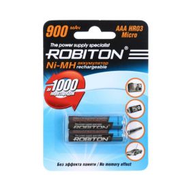 Аккумулятор AAA "Robiton" 900 mAh 1.2v