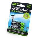 Аккумулятор AA "Robiton" 600 mAh 1.2v