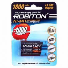 Аккумулятор AA "Robiton" 1800 mAh 1.2v