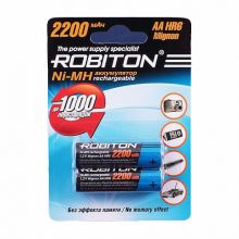 Аккумулятор AA "Robiton" 2200 mAh 1.2v