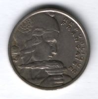100 франков 1955 г. Франция