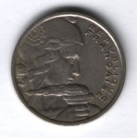 100 франков 1955 г. Франция