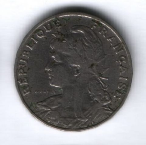 25 сантимов 1905 г. VF