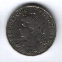 25 сантимов 1905 г. VF