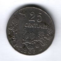 25 сантимов 1905 г. VF