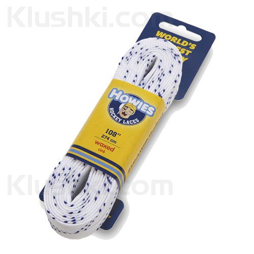 Шнурки с пропиткой HOWIES Hockey Waxed