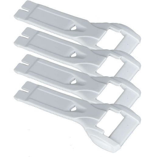 Gaerne Straps SG-10/12 Short White, комплект стреп короткие, белые