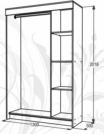 Шкаф купе "Мираж 11"