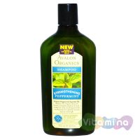 Avalon Organics Шампунь укрепляющий с маслом мяты, 325 мл