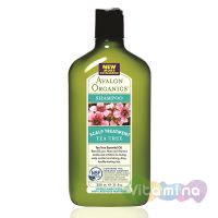Avalon Organics Шампунь с маслом чайного дерева, 325 мл