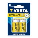 Солевая батарейка C/R14 "Varta" 1.5v 2 шт