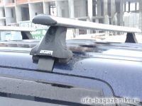 Багажник на крышу Mitsubishi ASX (без рейлингов), Атлант, крыловидные дуги