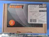 Багажник на крышу Mitsubishi ASX (без рейлингов), Атлант, крыловидные дуги