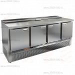 Стол охлаждаемый для салатов HICOLD SLE2-1111GN с крышкой