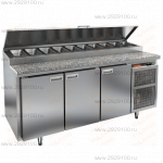 Стол холодильный для пиццы HICOLD PZ2-111/GN камень