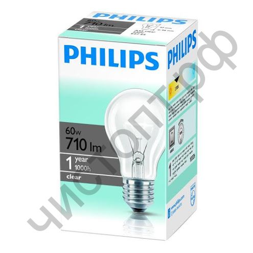 Лампа накаливания OSRAM 60 Вт цоколь E27 (белый свет) Суперцена !!!