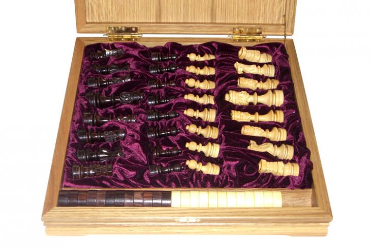 Игровой набор - шахматы + шашки